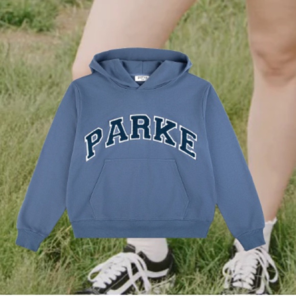 PARKE Chenille Varsity Hoodie Sweatshirt